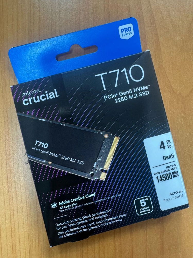마이크론 T710(GEN5) 4TB 이미지