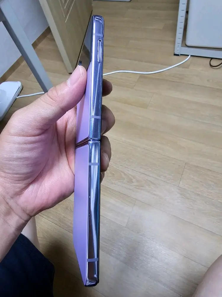 갤럭시z 플립4 라벤더 256g 이미지