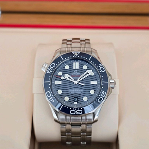 오메가 씨마스터 300 신형 청판. 42MM. 2019 스탬핑. 이미지