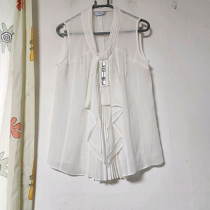 VOLL 민소매 블라우스 화이트 S 이미지
