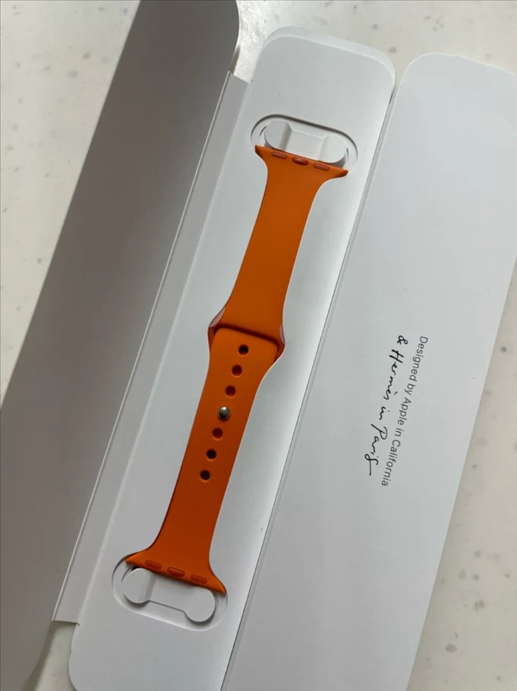 애플워치 에르메스 오랑주 스포츠 41mm 미사용 이미지