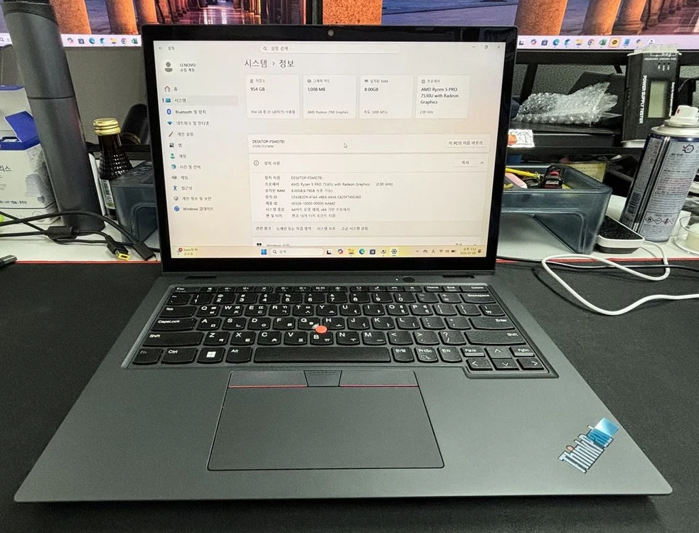 [S급중고] 레노버씽크패드 L13 YOGA Gen4 터치스크린노트북 이미지