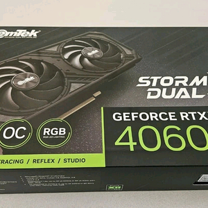 이엠텍 RTX 4060 Ti Storm X Dual 8GB 팝니다 이미지