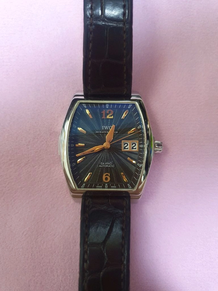iwc 다빈치 빅데이트 초코판(브라운) 이미지