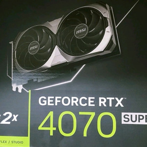 4070 슈퍼 벤투스 2X OC D6X 12GB 이미지