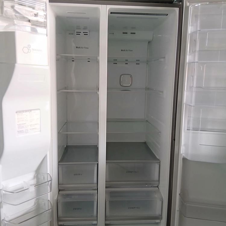 엘지 얼음 정수기 냉장고 상태최상 205 이미지