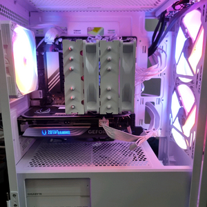 게이밍 PC Ryzen7 7800X3D/16G/512G/RTX4060Ti 본체 이미지