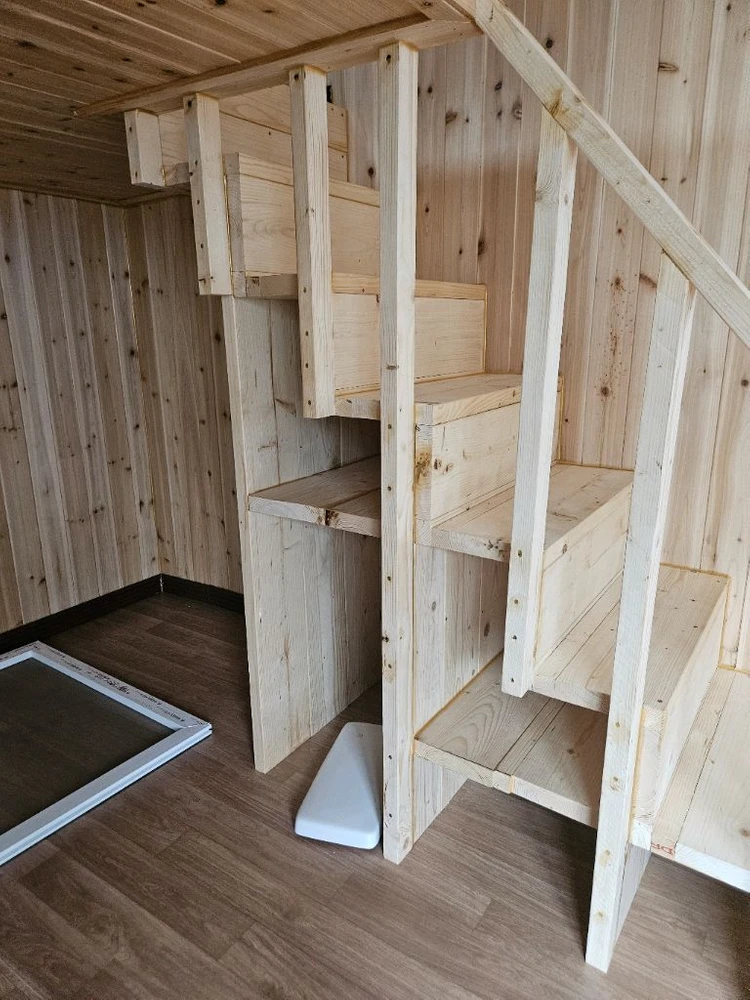 고급 3*8 복층 다락형 쳬류형쉼터, 농막, 이동식주택, 컨테이너 1800만원 이미지