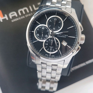해밀턴 재즈마스터 크로노그래프 오토매틱 블랙 42mm 이미지