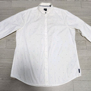 (2XL)아르마니 익스체인지 로고 패턴 남성 셔츠 이미지