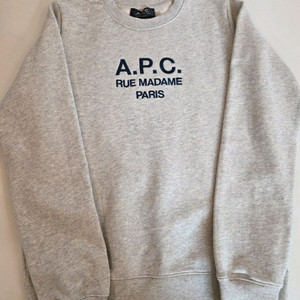 아페쎄 APC 맨투맨 m 새상품 여성 이미지