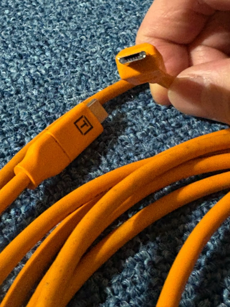 테더툴스 USB-C to 마이크로 5핀 테더링 케이블 4.6m 이미지