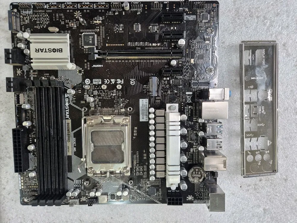 BIOSTAR B650MT-E PRO 판매합니다. - 안심되는 중고거래