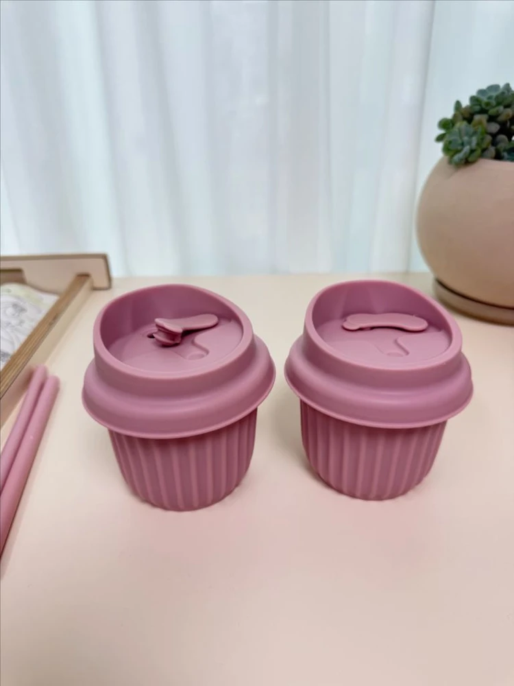 마미스테이블 아기빨대컵 실리콘 컵세트 이미지