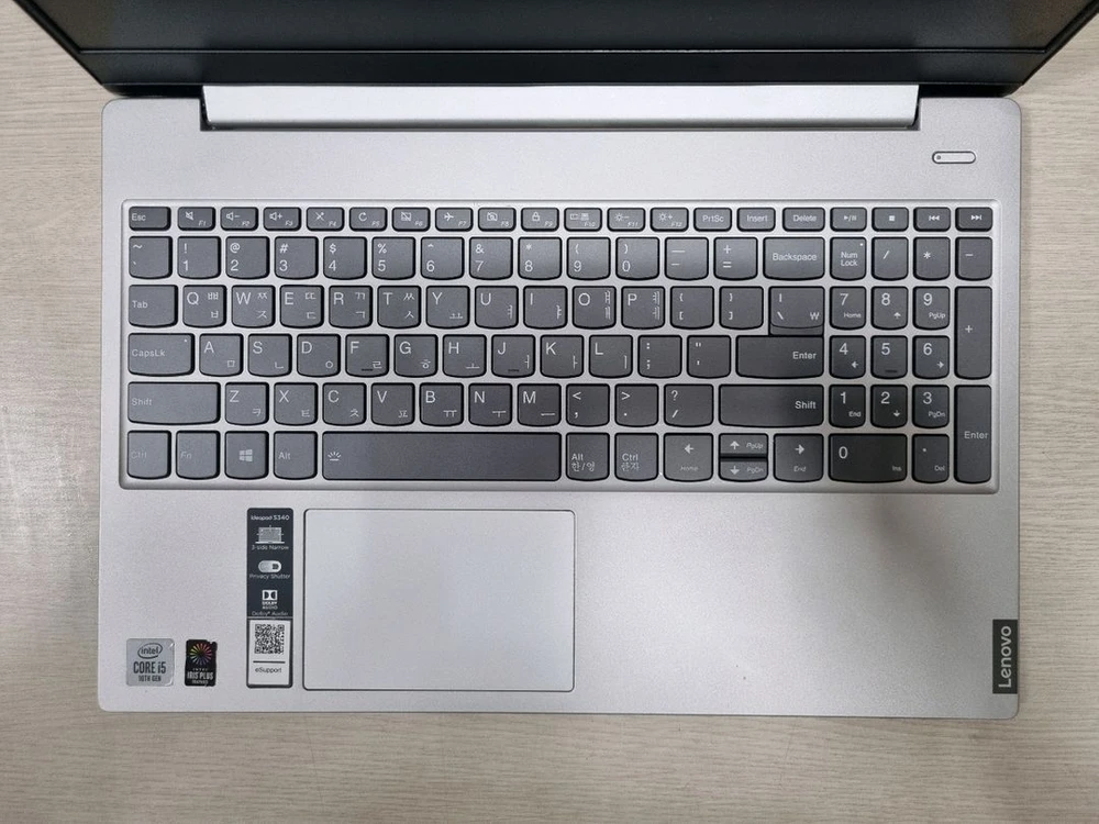 부품용노트북 레노버 S340-15IIL i5 10세대 이미지