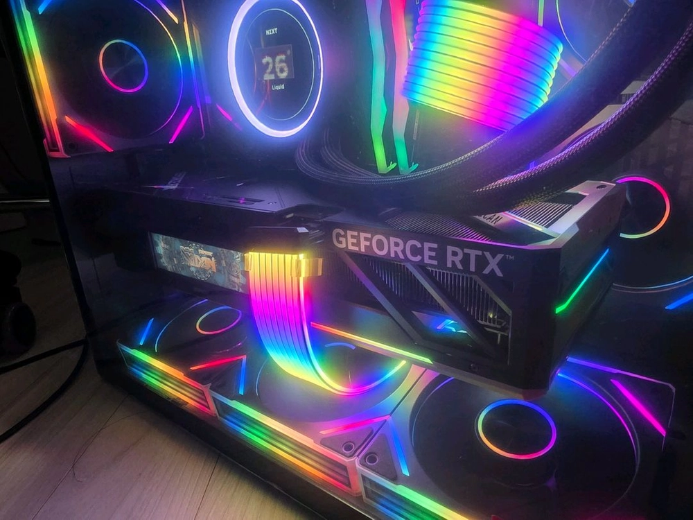 라이젠7 9800X3D RTX5070TI 불칸 리안리본체고급PC 이미지