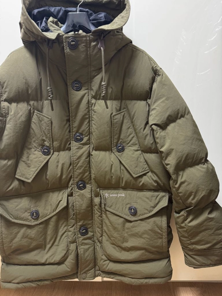 snow peak 스노우피크 남성 패딩 이미지