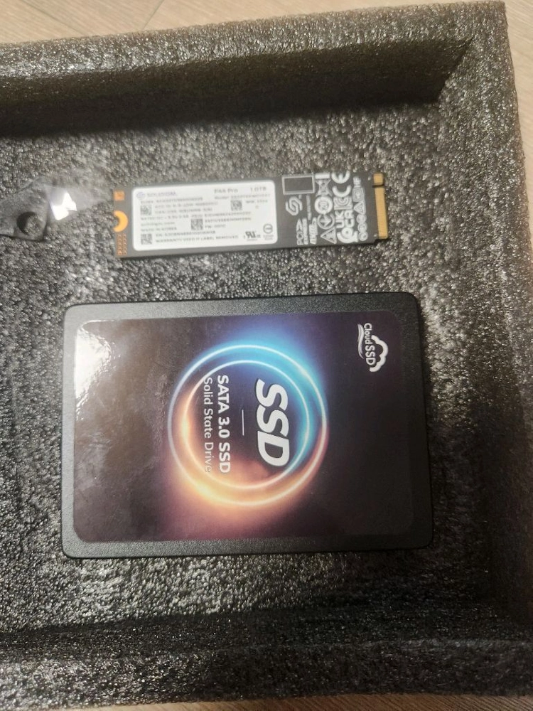 국산 사타 ssd 1테라 ssd 이미지