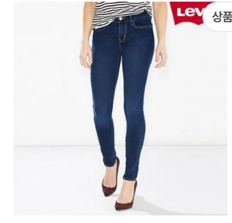 리바이스 710 스키니 청바지 28 이미지