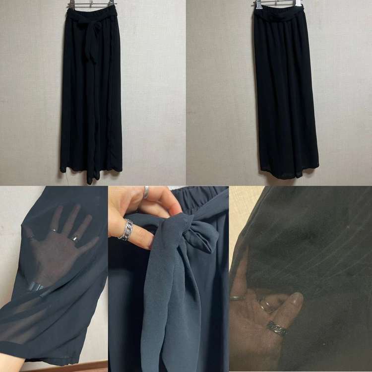 여자 슬랙스 정장바지 이미지