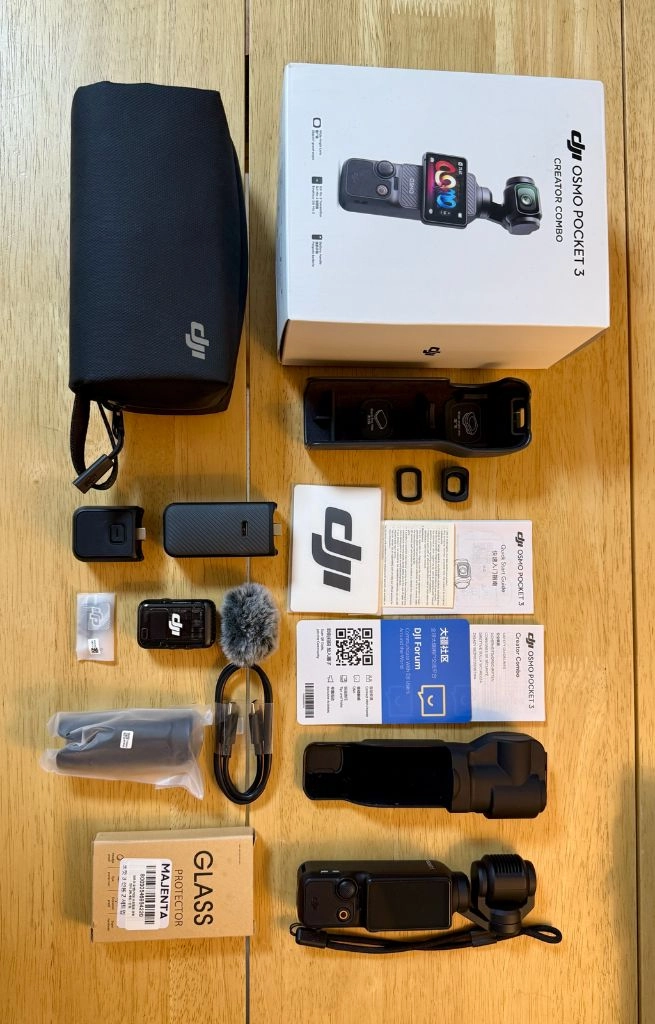dji 오즈모포켓3 크리에이터 콤보 풀셋 - 안심되는 중고거래