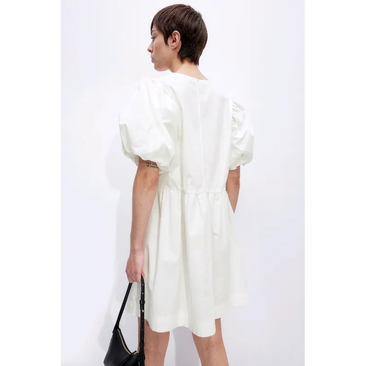 H&M 퍼프 벌룬 미니 원피스 S//지그재그 자라 에이블리 이미지
