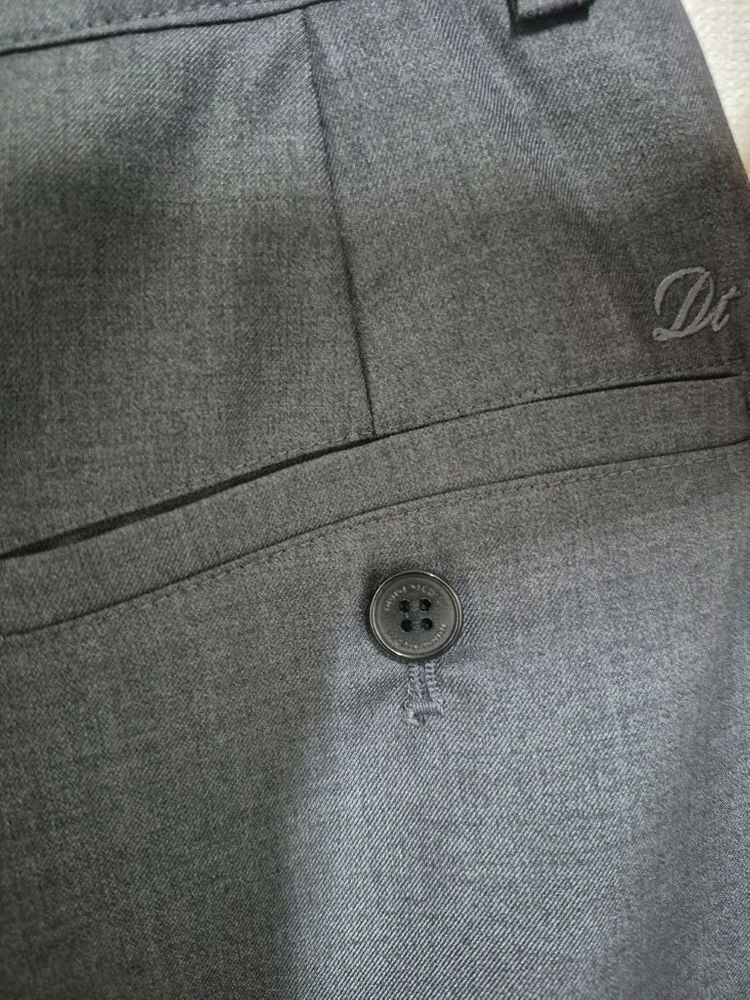 던스트 H-LINE LONG SKIRT DEEP GREY 스커트 이미지