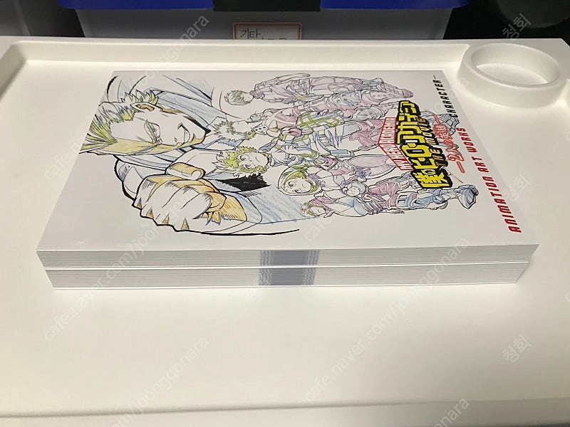 애니 나의 히어로 아카데미아 히로아카 나히아 극장판 두 명의 히어로 원화집 아트북 화집 화보집 일러스트집 2권 세트 이미지