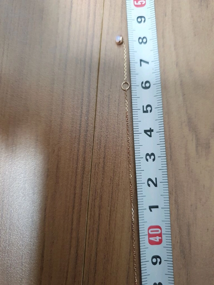 (48센치) 디디에두보 14k 몽파리 블루다이아 목걸이 이미지