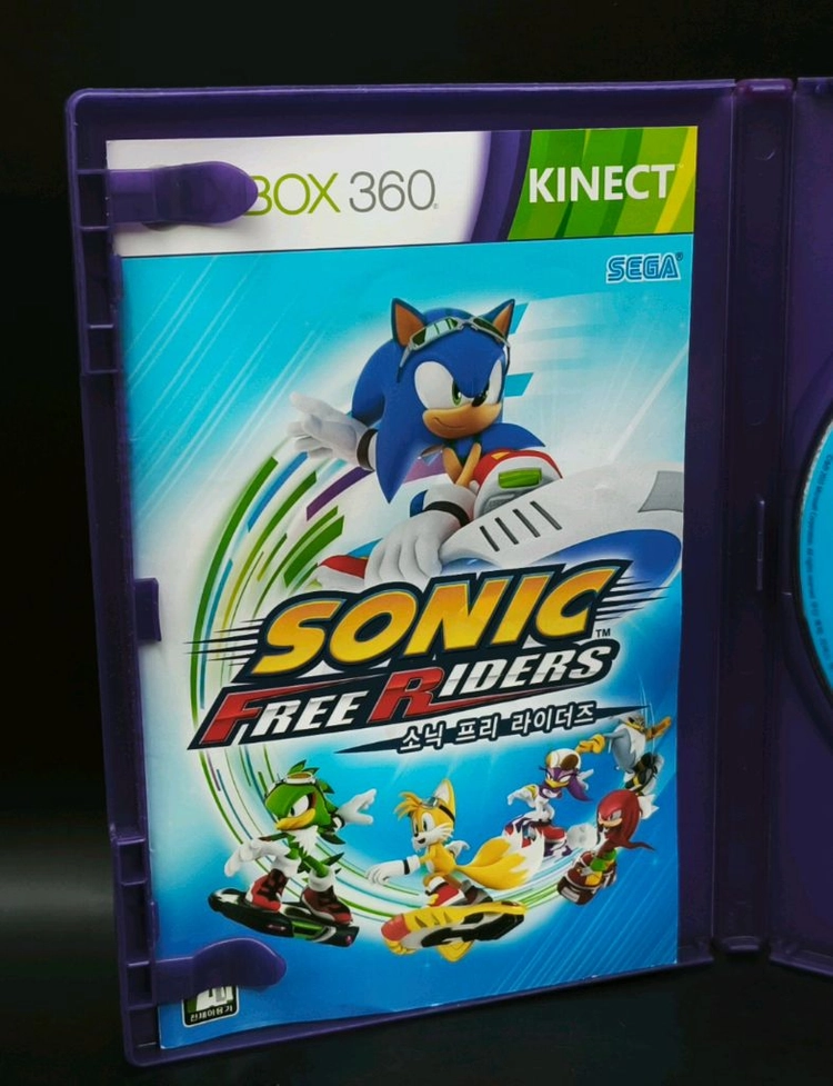 XBOX360 소닉 프리 라이더즈 키넥트 대응 최고의 게임 이미지