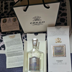 크리드 버진 아일랜드 워터 100ml 향수 미개봉 새상품 쇼핑백 이미지