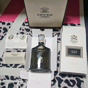 연애인 고현정 향수 크리드 러브인블랙 향수 100ml 미개봉 새상품 쇼핑백 이미지