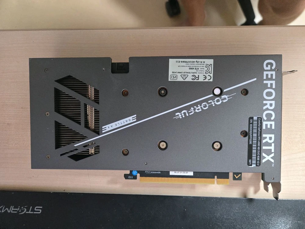 [Colorful] 지포스 RTX 4060 토마호크 DUO V2 D6 그래픽카드 이미지
