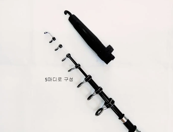 바낙스 카고대,원투낚시대4.3m, 시마노시에나릴과 릴줄 이미지