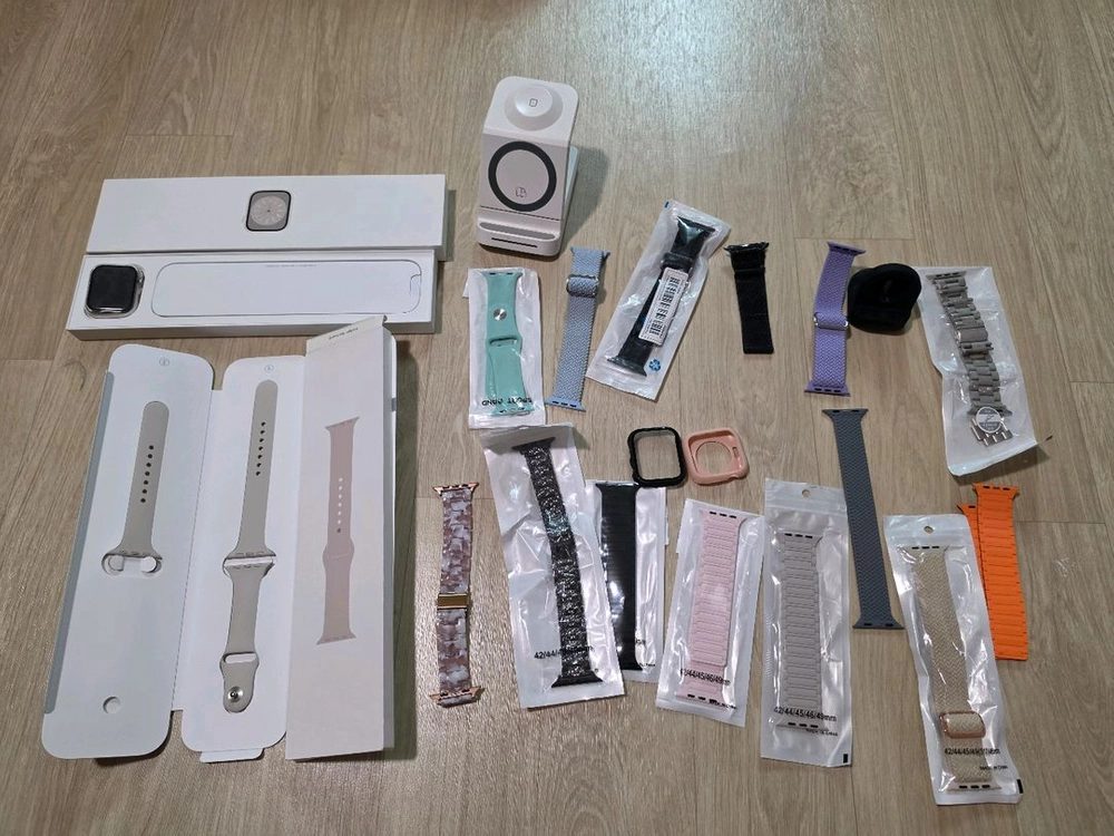 애플워치 8 45mm 셀룰러 스트랩세트 이미지