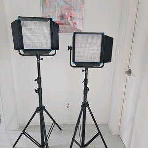 dracast plus led-1000 조명 2개 풀세트 이미지