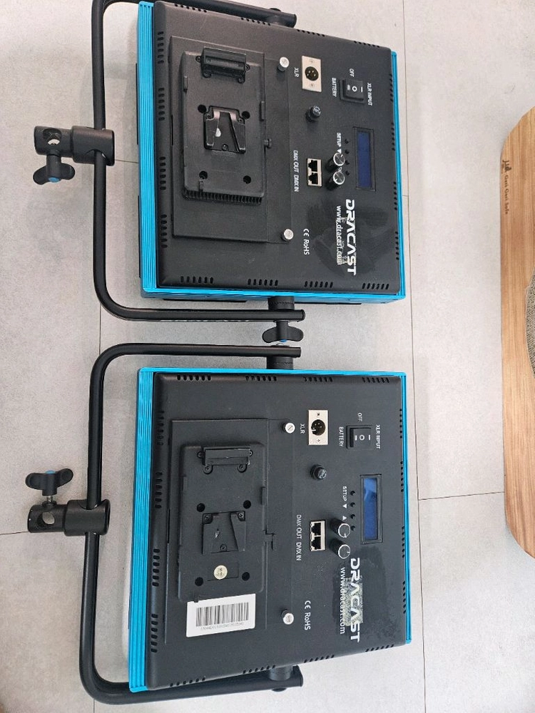 dracast plus led-1000 조명 2개 풀세트 이미지