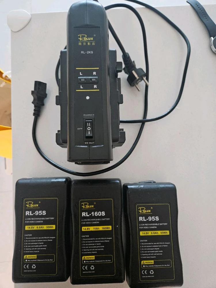 dracast plus led-1000 조명 2개 풀세트 이미지