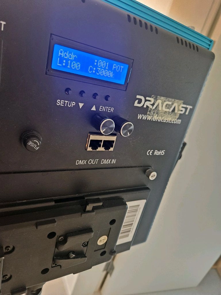 dracast plus led-1000 조명 2개 풀세트 이미지