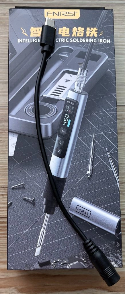 FNIRSI HS-02B 100W PD 인두기 이미지