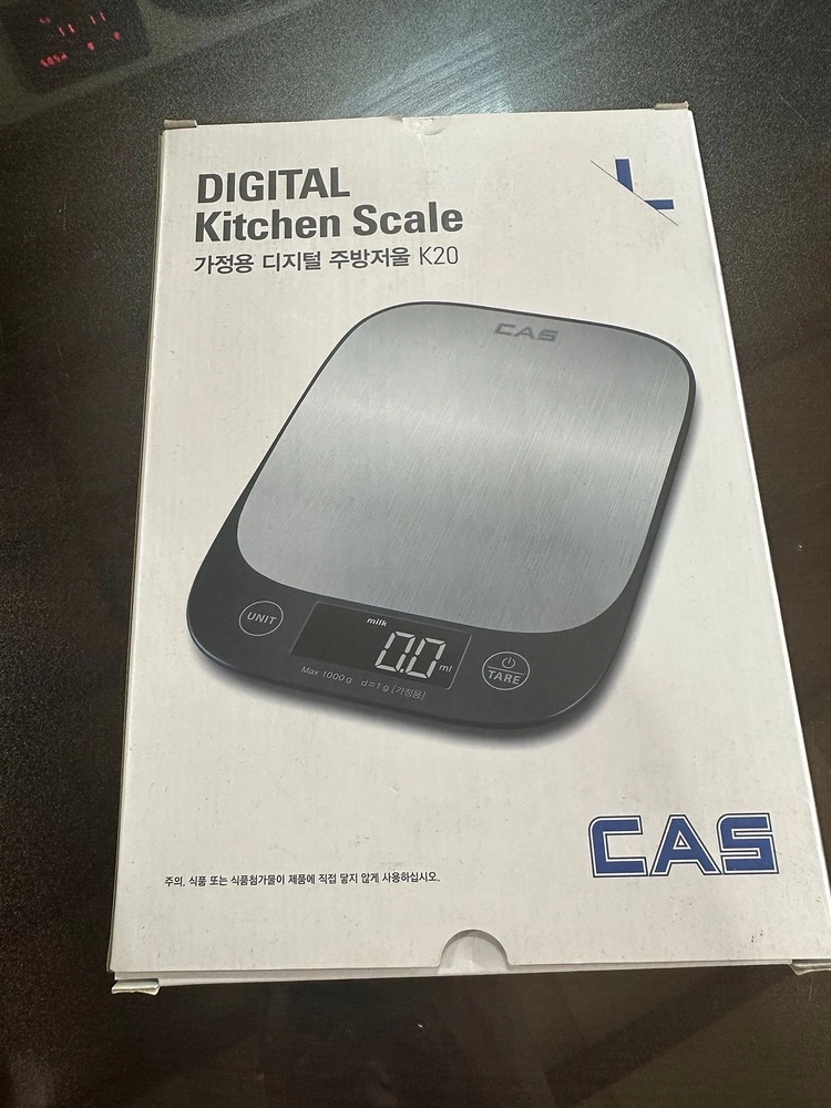 카스전자저울 주방저울 CAS K20 이미지