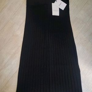 띠어리 스커트 블랙 P사이즈 이미지