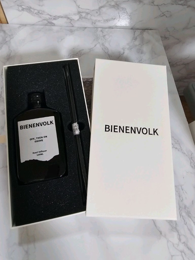 새상품-비넨폴크 그로브 디퓨저 100ML+ off Tray (우드트레이) 세트 이미지