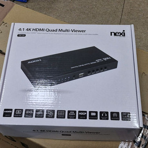 넥시 4포트 4K HDMI 화면분할기 멀티뷰어 NX1245 이미지