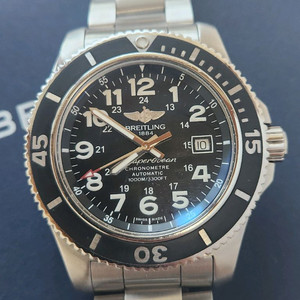 브라이틀링 오토매틱 슈퍼오션2 블랙 44mm 이미지