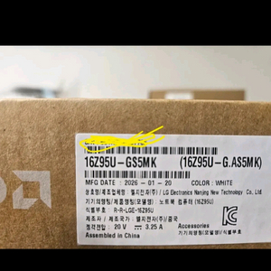 LG 16인치 그램프로 16Z95U-GS5MK 이미지