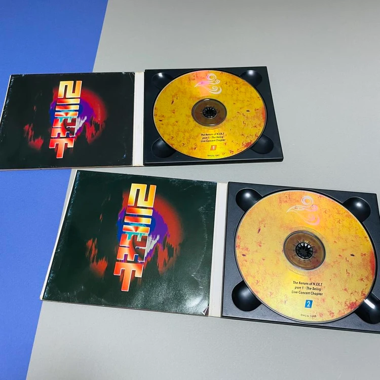 [중고음반/CD] 신해철 넥스트 N.EX.T 라이브 콘서트 The Being Chapter 1&2 (2CD) 이미지