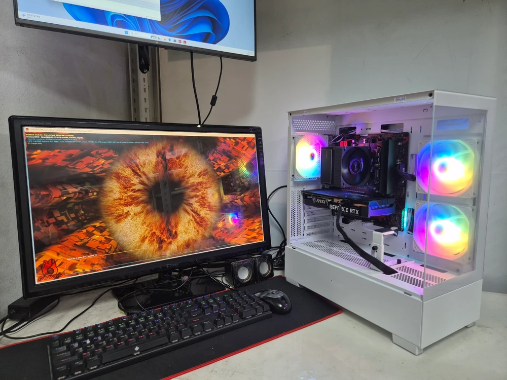 라이젠 5700X+RTX3060+512G 게이밍PC/다코어PC 판매합니다 - 안심되는 중고거래