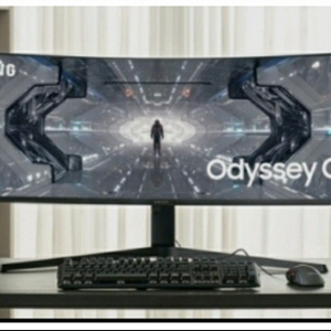 삼성 오디세이 G9 49인치 5K 최고급 게이밍 모니터 5,120 x 1,440 DQHD 240Hz 이미지