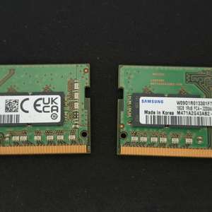 삼성 노트북용 DDR4 32GB(16x2) 판매 or 삼성 DDR5 16GB 교환 이미지